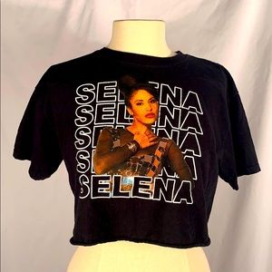 Official Cropped Selena Tee Size 13/14